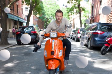 Krispy Shorts on Vespa