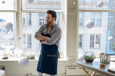 Scott Conant in apron