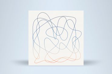 A white box with squiggly lines
