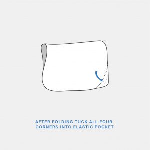 how to fold a sheet