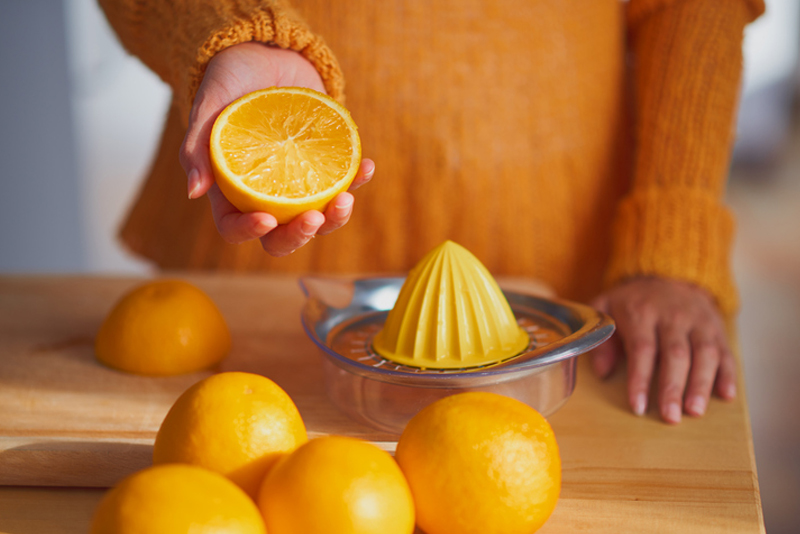 Orange Healthy Breakfast Drink