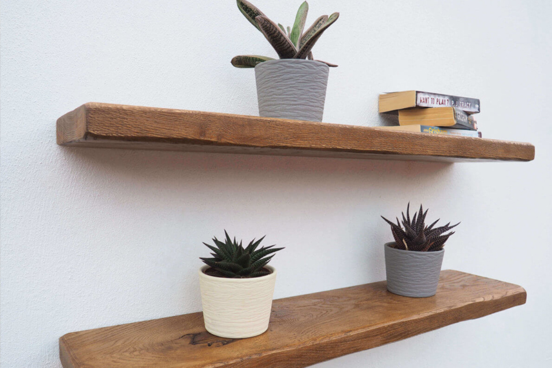 DIY Furniture Floating Shelves