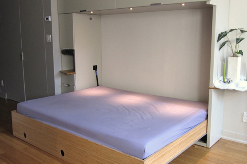 DIY Murphy Bed - Step #13 Attach Your Hardware