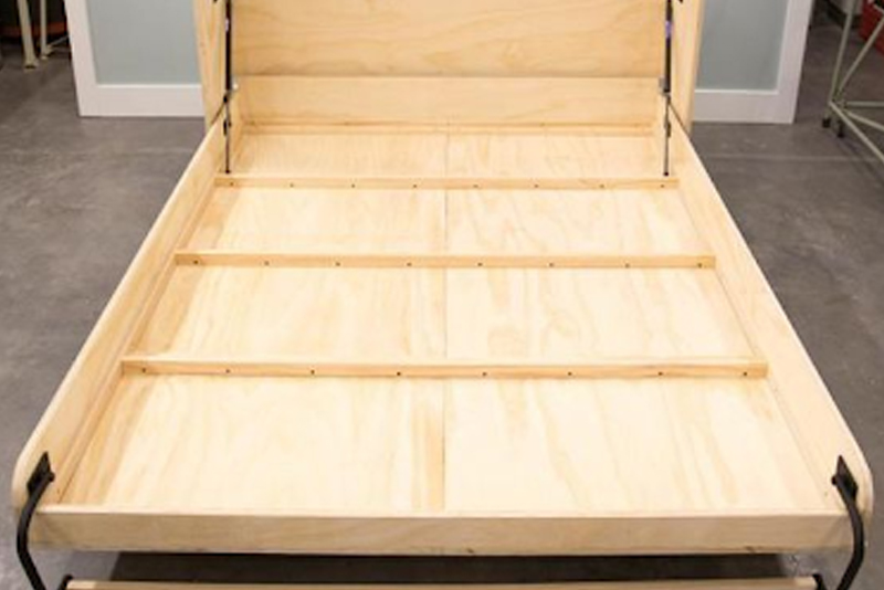 Diy Murphy Bed How To Easily Build In, Diy Fold Up Bed Frame