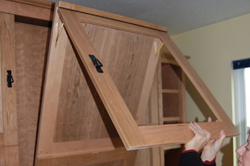 DIY Murphy Bed - Step #12 Mount The Cabinet