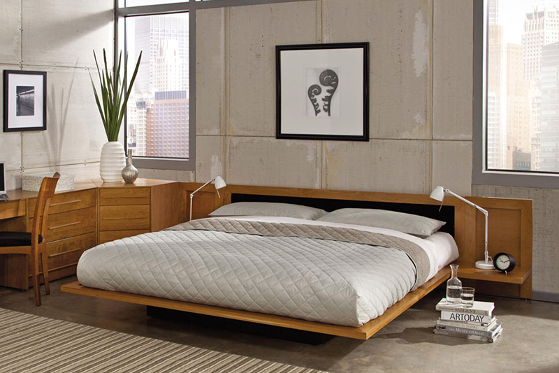 Floating Platform Bed