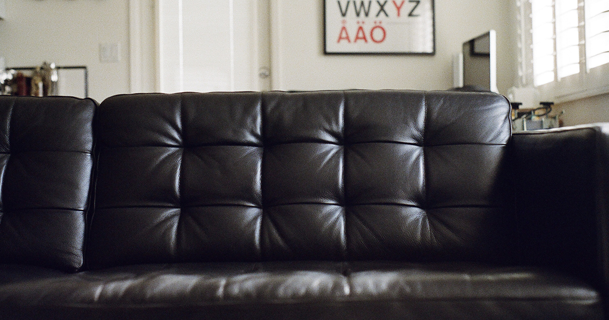 How To Clean Leather Furniture Real, Can You Stain A Faux Leather Couch